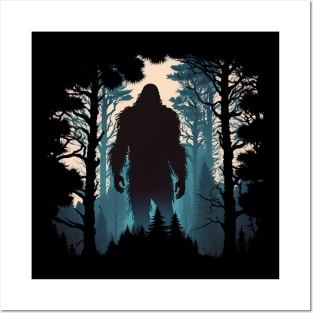 big foot Posters and Art